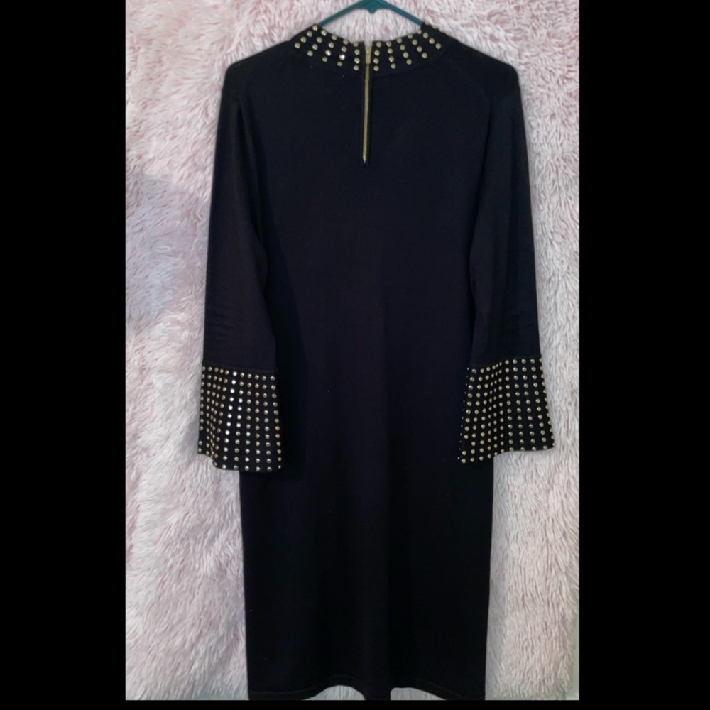 Black and Gold Dress